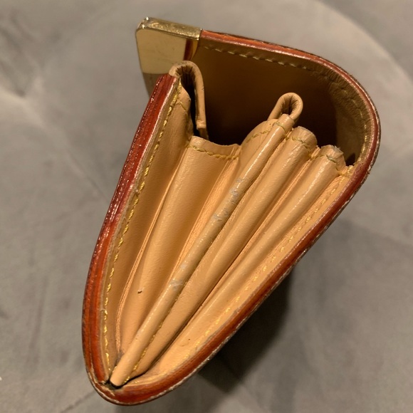 Authentic Louis Vuitton Murakami White Wallet Porte Monnaie Plat Coin Case - Picture 11 of 13